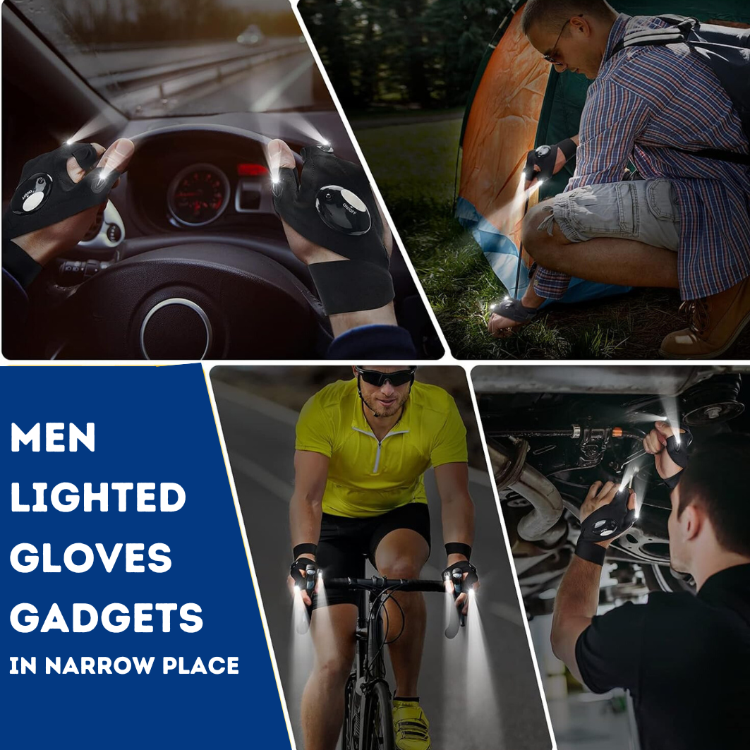 LuminaGrip - The #1 FLASHLIGHT GLOVE