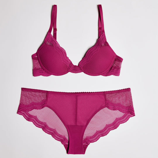 Signature All You Bra Cerise