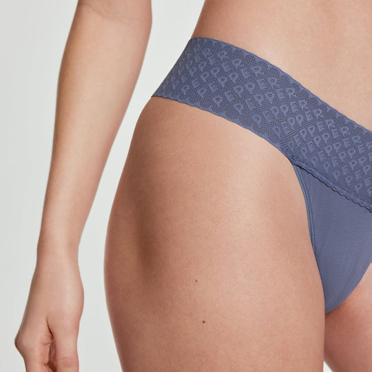 SoftLife Logo Thong Dusk