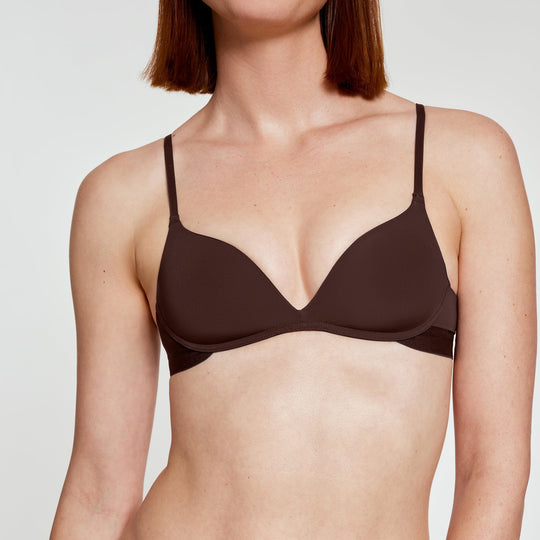 Zero-G Wirefree Lift Up Bra Espresso