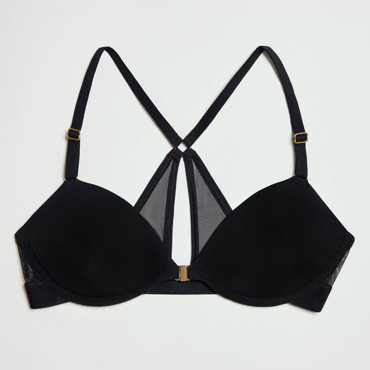 Ultimate Racerback T-Shirt Bra Black