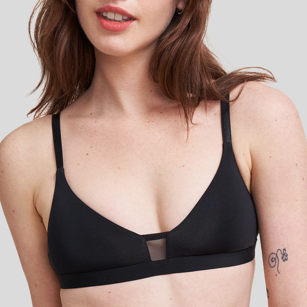 Limitless Wirefree Scoop Bra Black