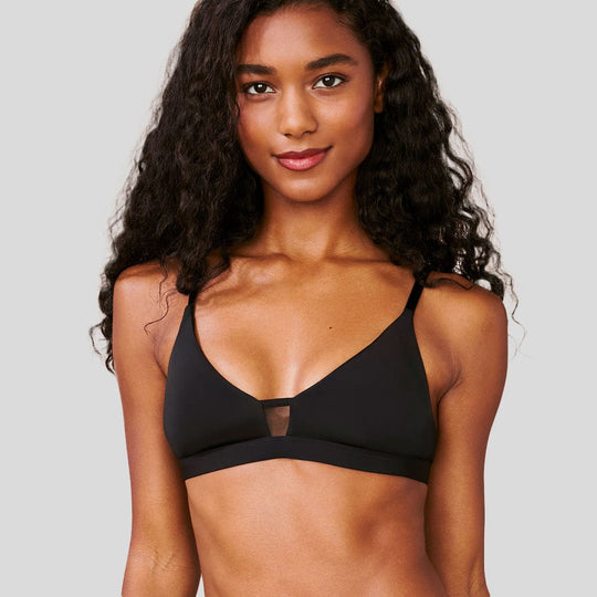 Limitless Wirefree Scoop Bra Black