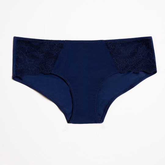 Smooth Lace Hiphugger Navy