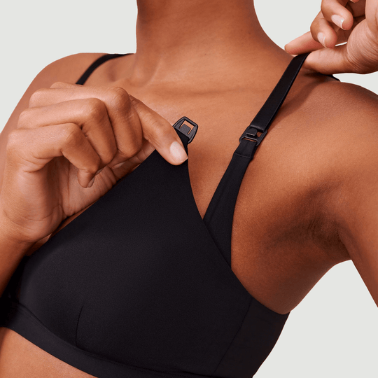 Nursing Wirefree Bra Black