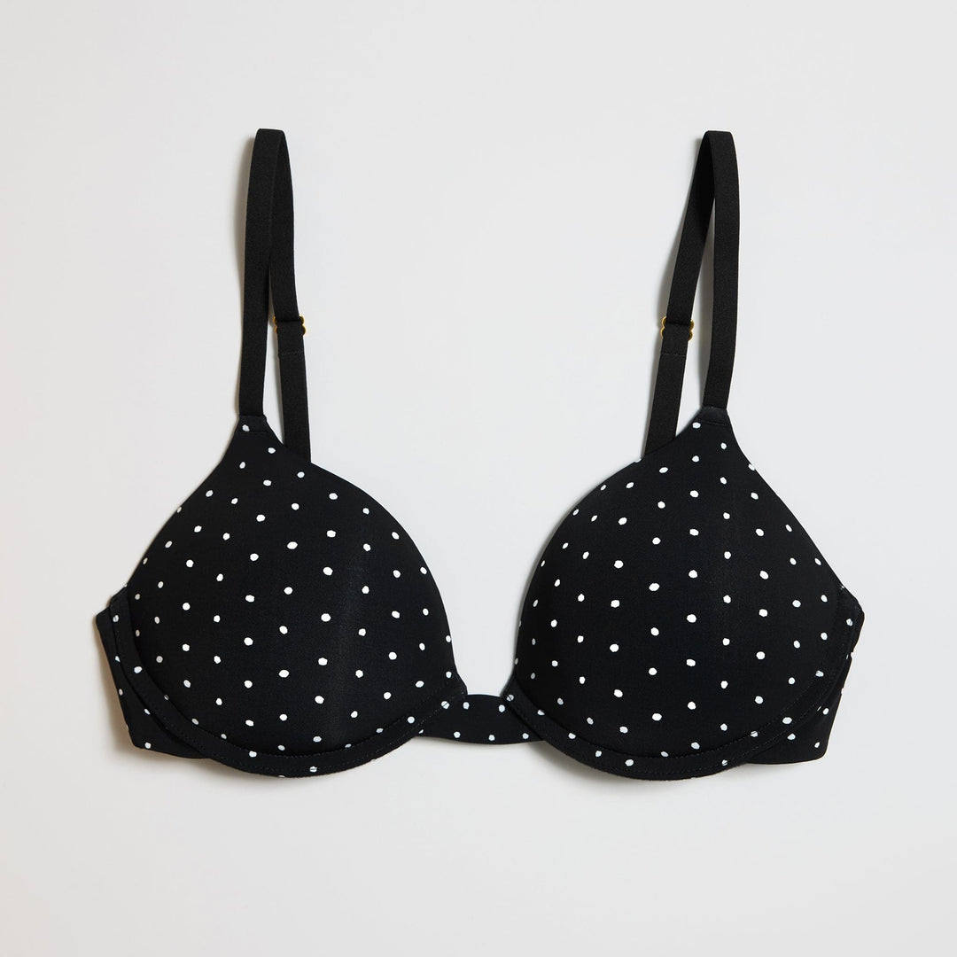 Lift Up Bra Noir Dot