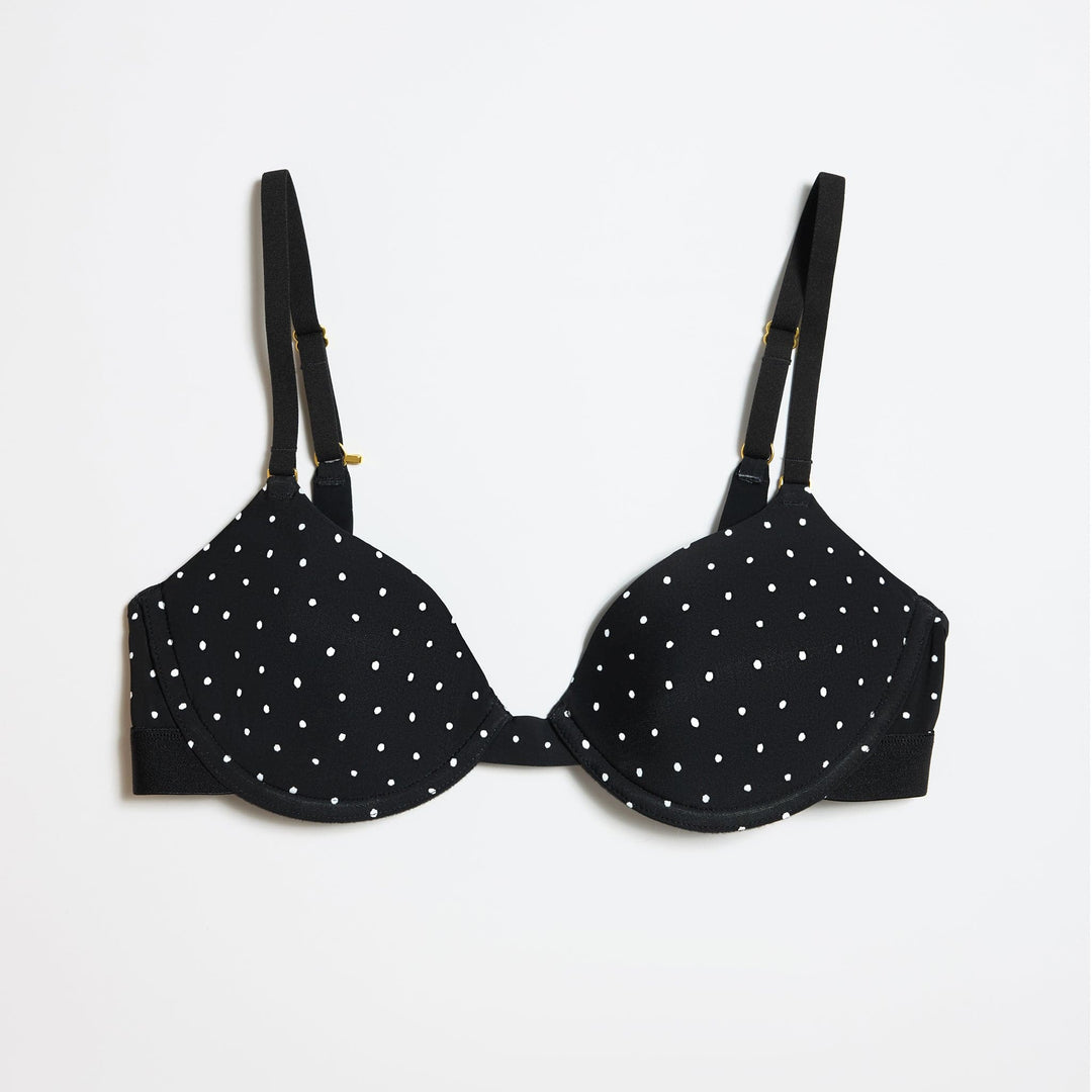 Ultimate Contour T-Shirt Bra Noir Dot