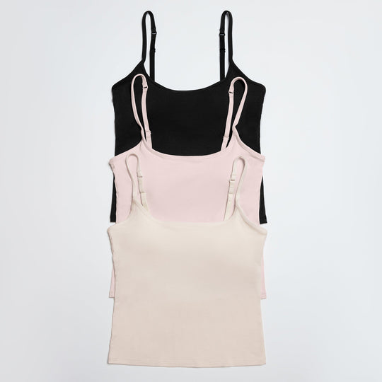 SoftLife Modal Cami Bra Ecru