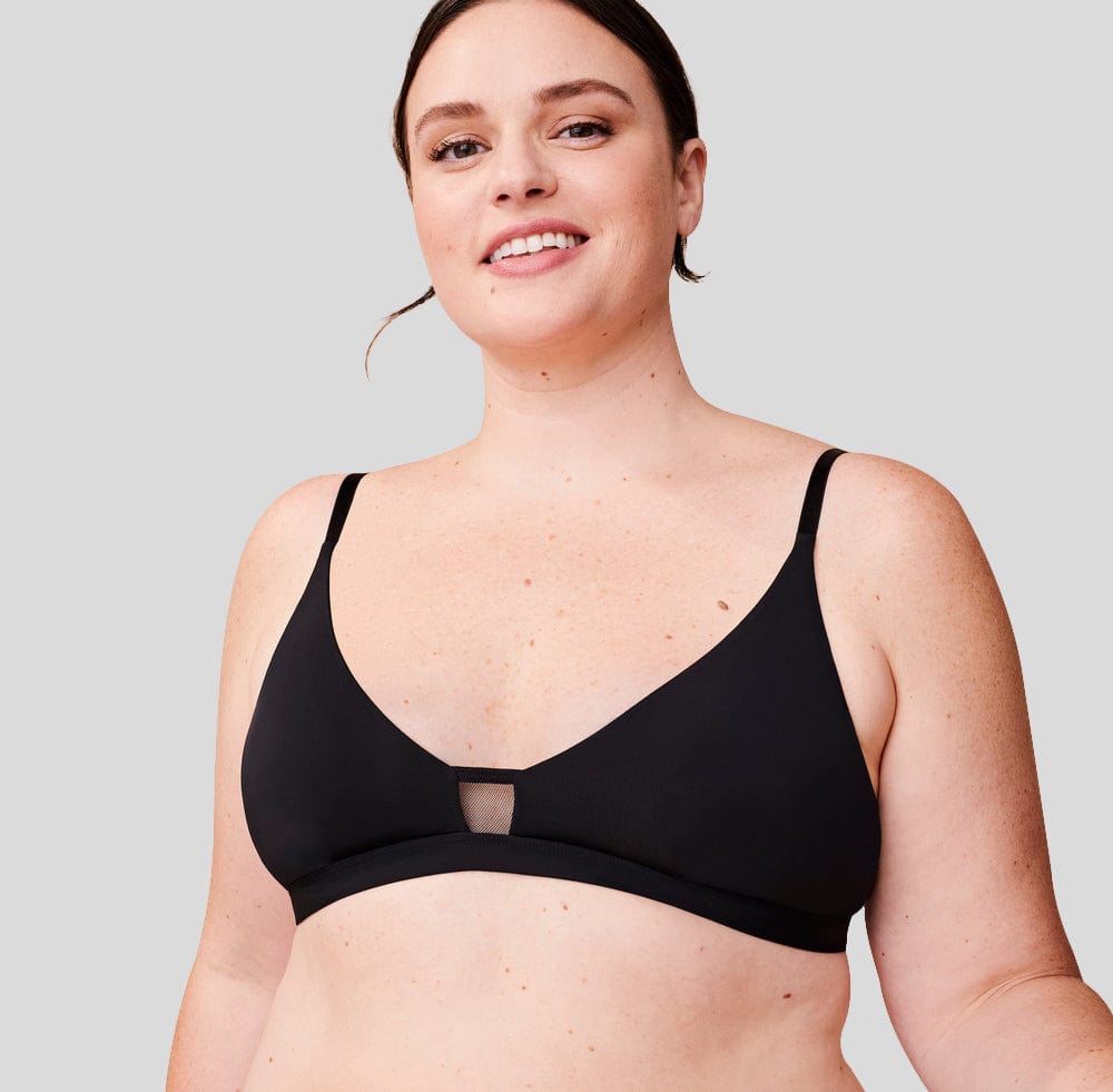 Limitless Wirefree Scoop Bra Black